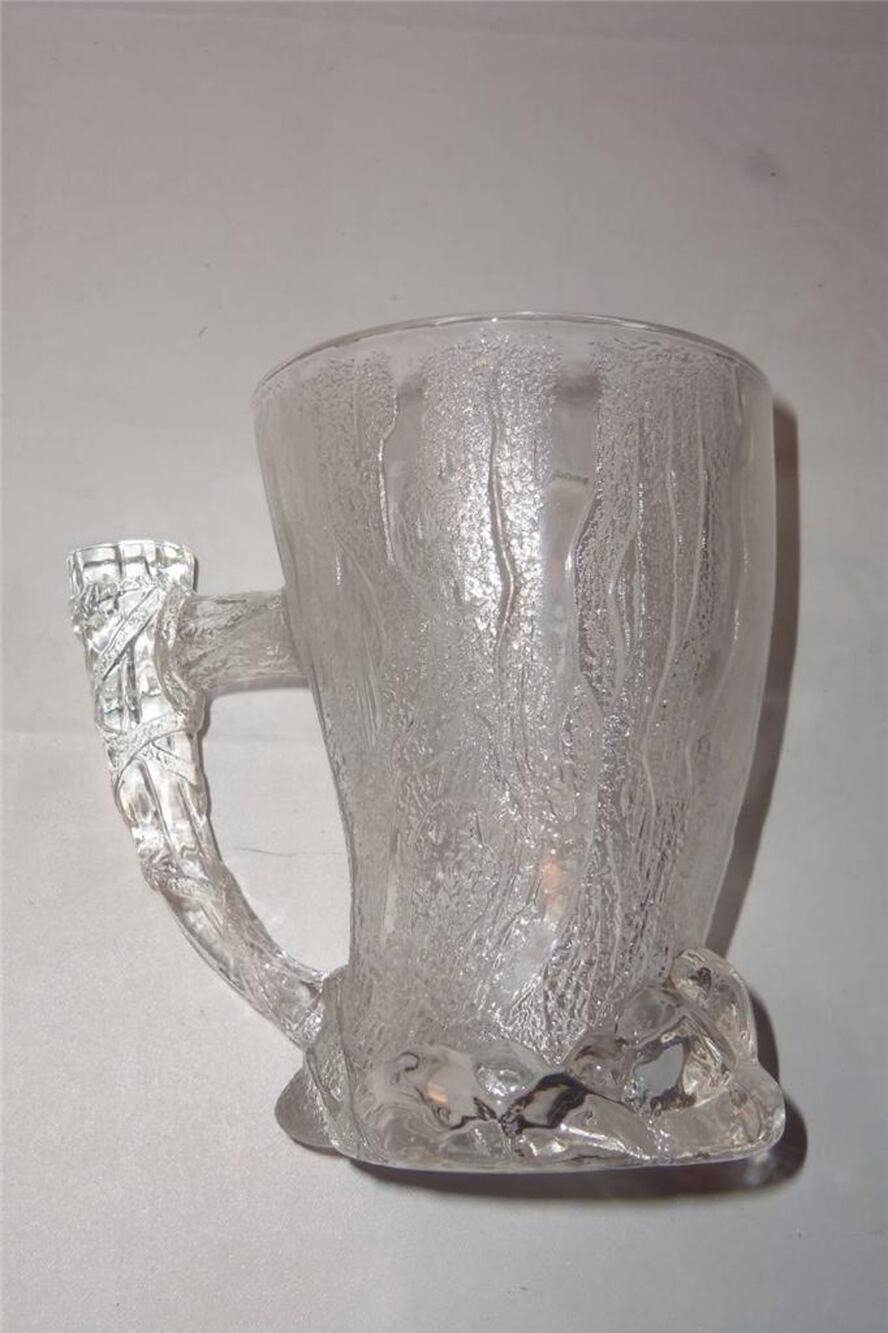 McDonalds Mammoth Glass Flintstones Mug RocDonalds France 1993 -021421